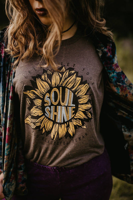 Soul Shine Sunflower Tee