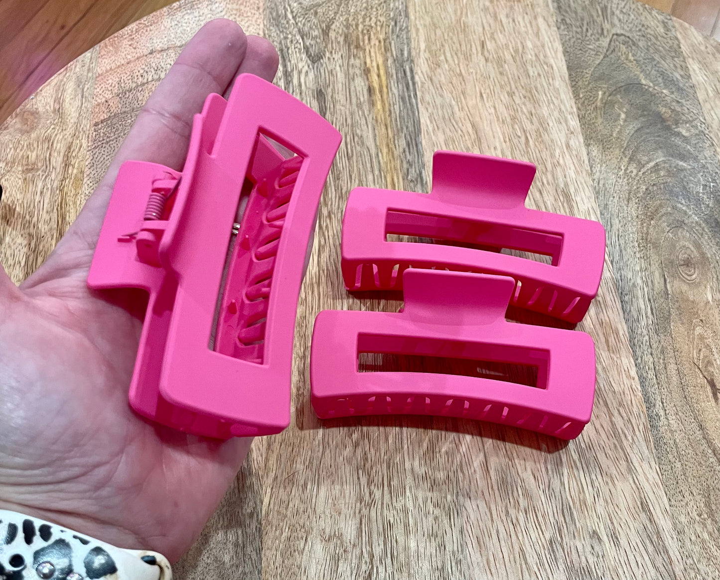 Large Matte Rectangle Clips